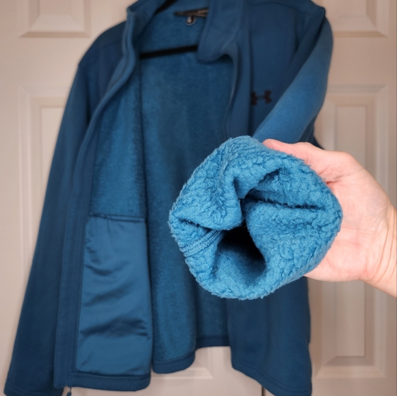 EUC Under Armour Men's 3 in 1 jacket Size Large - Picture 13 of 16